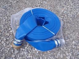 Unused 2" x 50' Discharge Water Hose