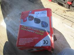 Unused Auto Darkening Welding Helmet