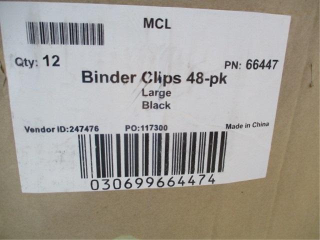 Lot Of Binder Clips