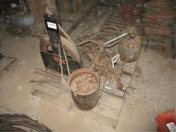 Lot Of Banding Reel Machine, Steel Cable,