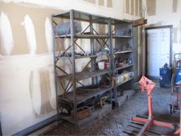 (2) Metal Shelving W/Hardware,