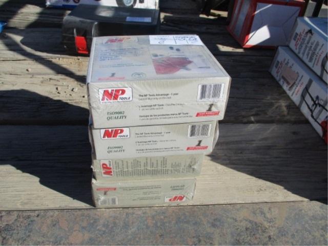 Lot Of (4) NP 1/2" Air Impact Wrench Kits