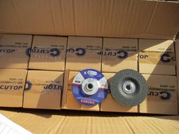 Lot Of Cutop 4 1/2" x 1/4" Metal Grinding Disc's,