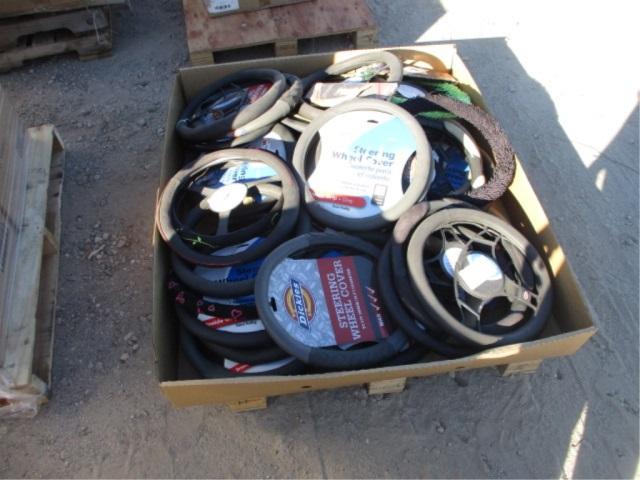 Pallet Of Misc Size Steering Wheel Covers