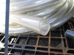 Lot Of (5) Fire Hoses & Plastic Clear Hose