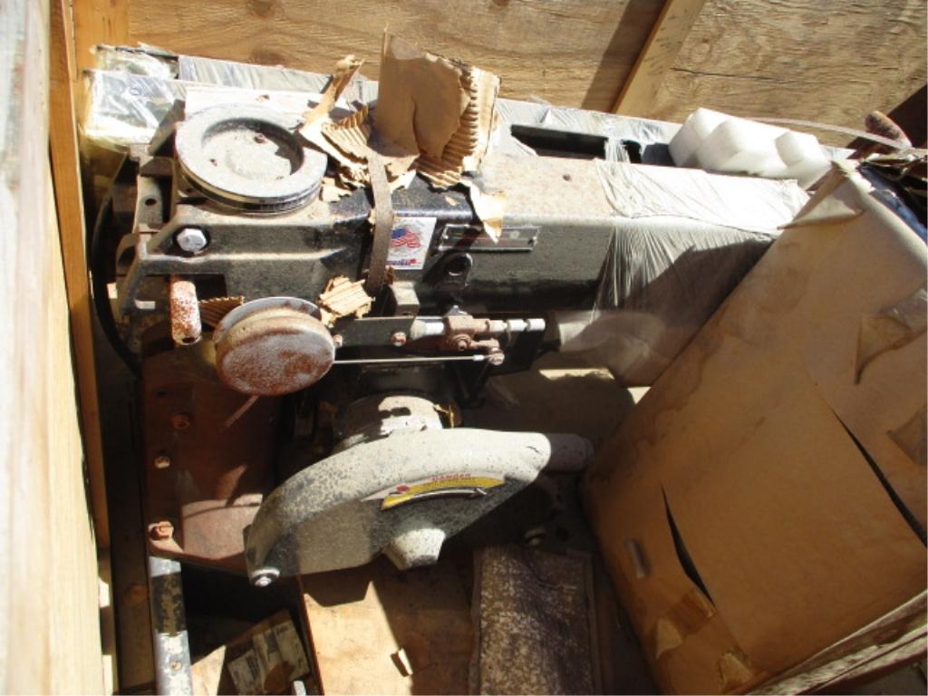 Lot Of Radial Arm Saw W/Blade & Supplies