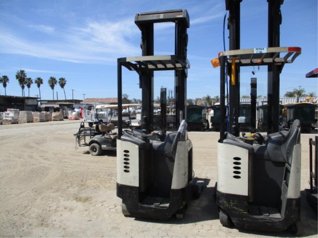 Crown RR5000 Stand-Up Narrow Aisle Forklift,