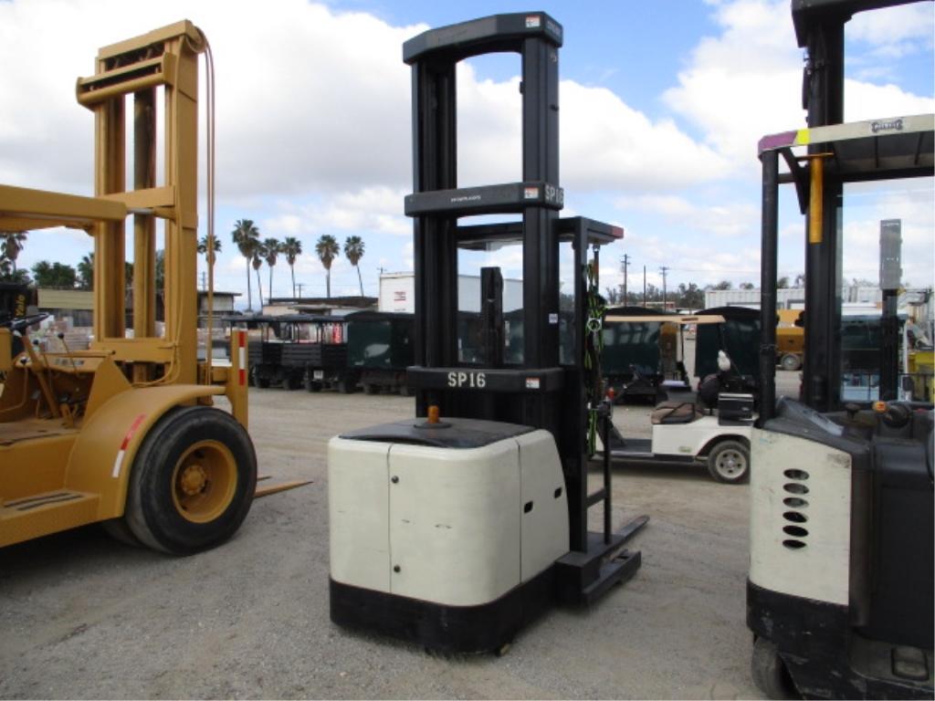 Crown SP3500 Stand-Up Narrow Aisle Forklift,