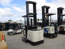 Crown SP3500 Stand-Up Narrow Aisle Forklift,