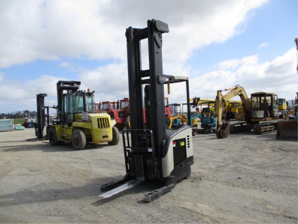 Crown RR5000 Stand-Up Narrow Aisle Forklift,