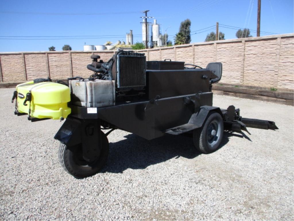 Blaw-Knox DA350 Ride-On Asphalt Slurry Machine,