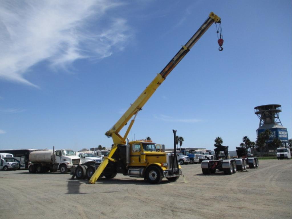 2004 Peterbilt 379 T/A Crane Truck Tractor,