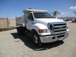 2006 Ford F650 XL S/A Dump Truck,