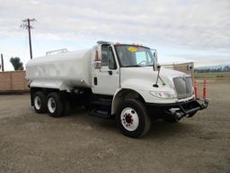 2018 International 4400 T/A Water Truck,