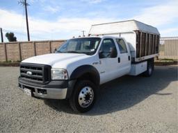 2006 Ford F450 Crew-Cab Chipper Truck,