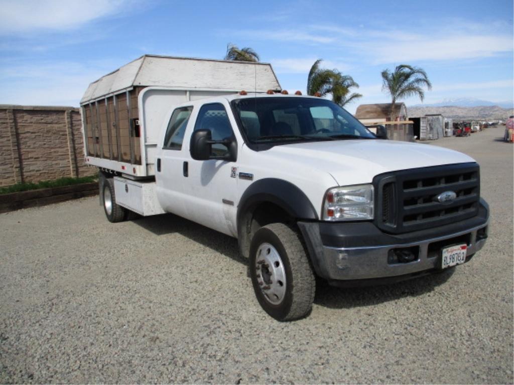 2006 Ford F450 Crew-Cab Chipper Truck,