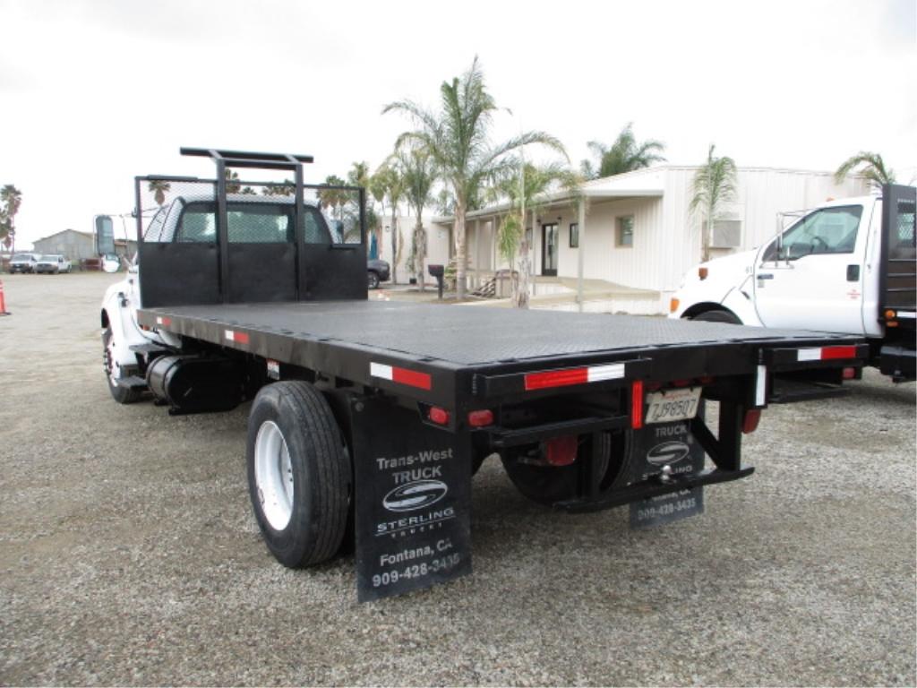 2004 Ford F650 S/A Flatbed Dump Truck,