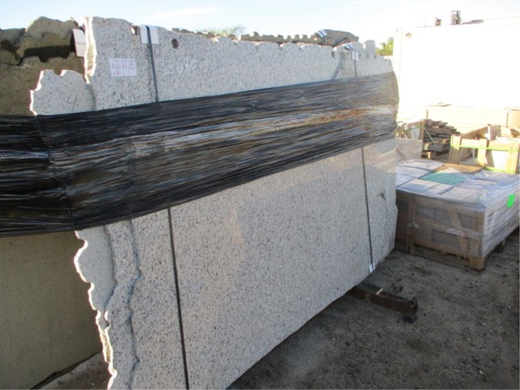 Lot Of (4) Sheets Of White Granite