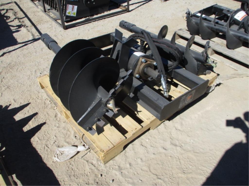 Unused Wolverine Hydraulic Auger Attachment,