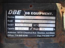 Unused DBE 18" Tooth Bucket,