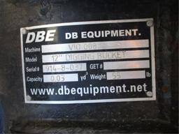 Unused DBE 12" Tooth Bucket,