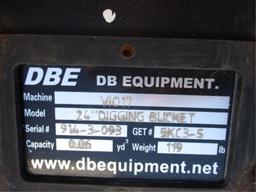 Unused DBE 24" Tooth Bucket,