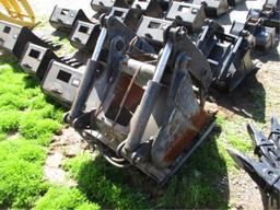 DBE 30" Q/C Excavator Hydraulic Grapple Bucket,