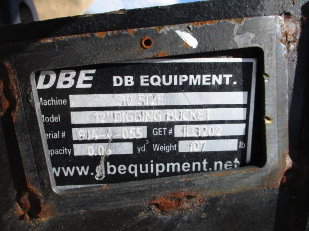 Unused DBE 12" Q/C Tooth Bucket,
