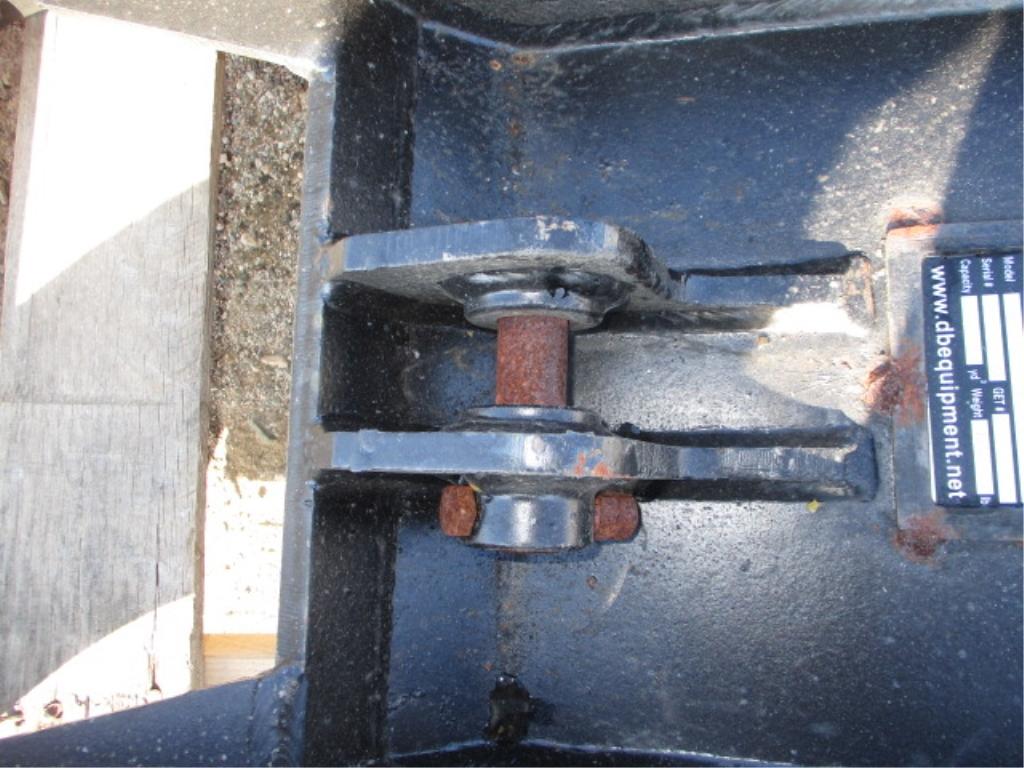 Unused DBE Pin-On Hydraulic Thumb Attachment,