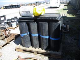 Lot Of (8) Rolls Of Plastic, Plastic Panels,