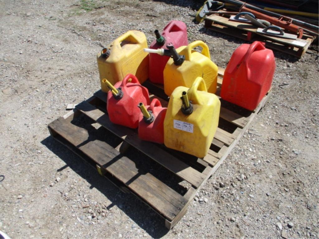 Lot Of (7) Misc Fuel Canisters