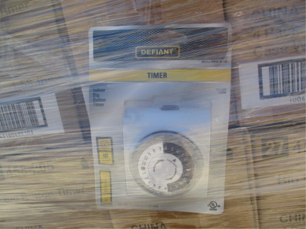 Lot Of Defiant Indoor Big Button Timers,