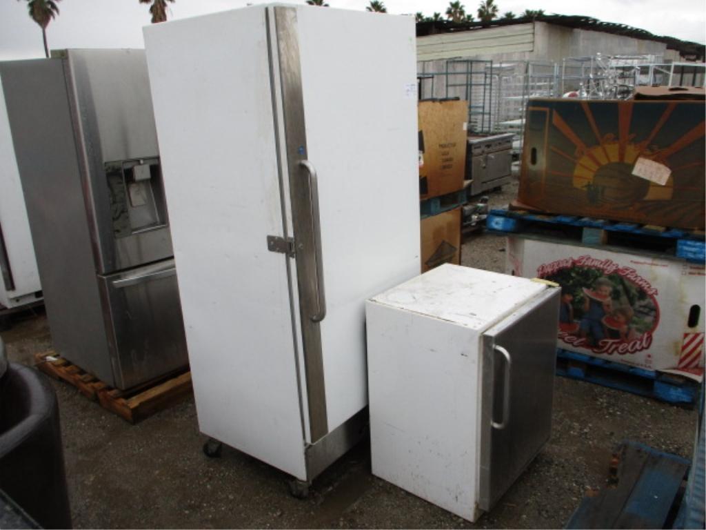 Lot Of Commercial Deep Freezers & Mini Fridge