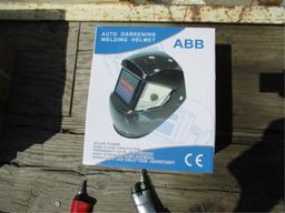 Unused Auto Darkening Welding Helmet