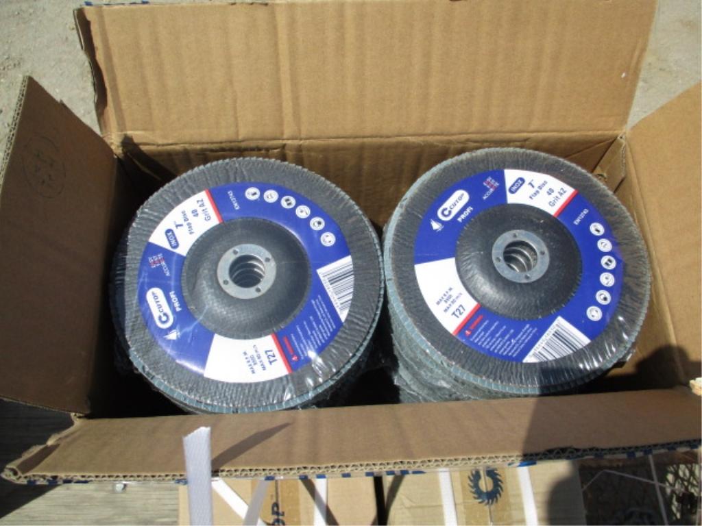 Lot Of Cutop 7" Flap Discs,