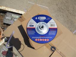 Lot Of Cutop 7"x1/4"x5/8" Metal Grinding Discs,