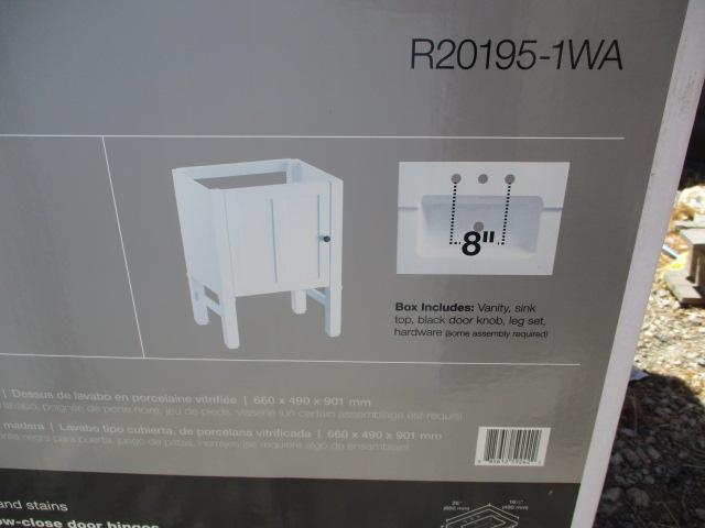 Lot Of (2) Kohler 24" Bathroom Sink Cabinets,