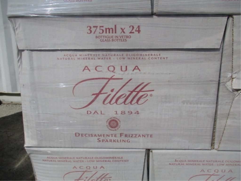 Lot Of Acqua Fillette Natural Mineral Water,