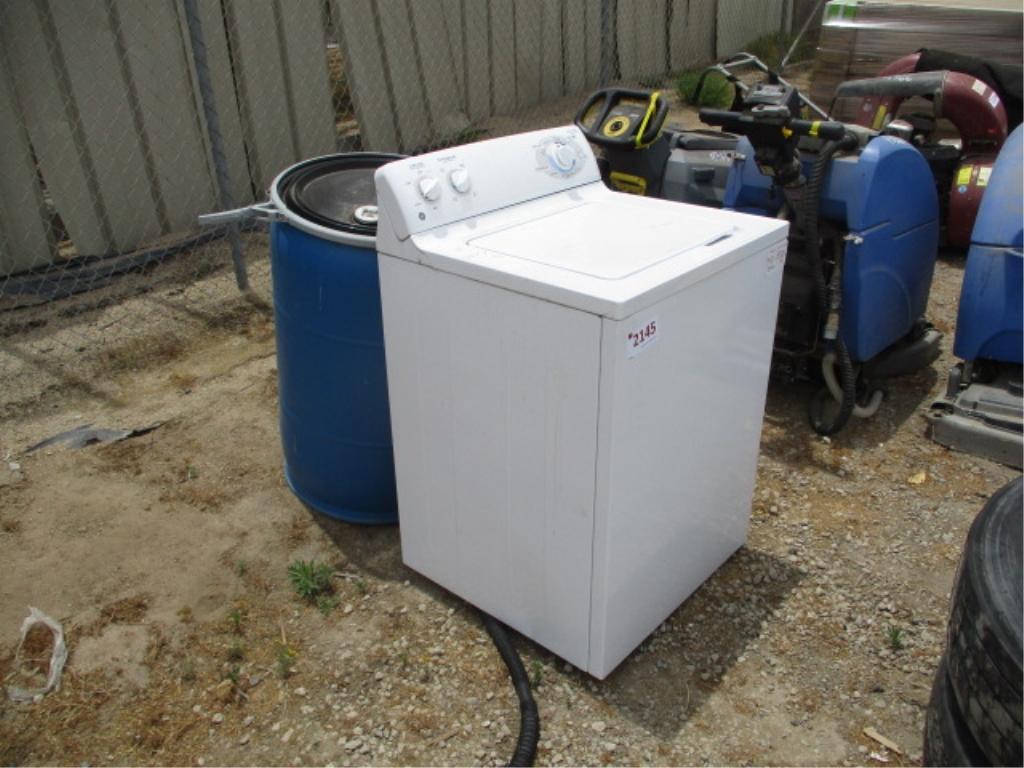 Washer & 55 Gallon Poly Drum