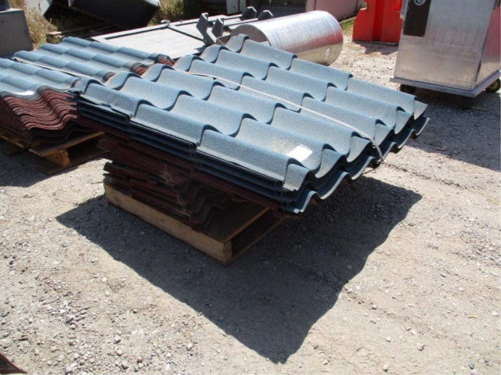 Lot Of Misc Corrugated Roof Panels