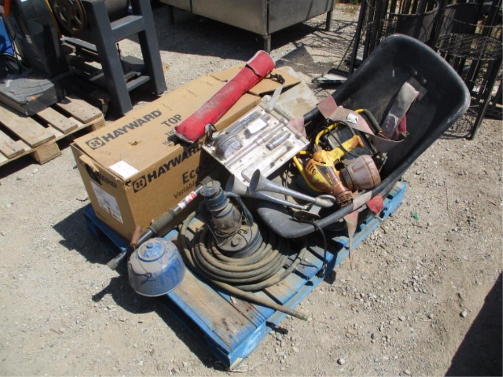 Lot Of Hayward Variable Speed Pump, (2) Chairs,