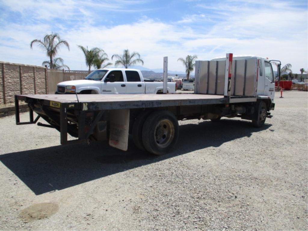 2003 Mitsubishi Fuso FK COE S/A Flatbed Truck,