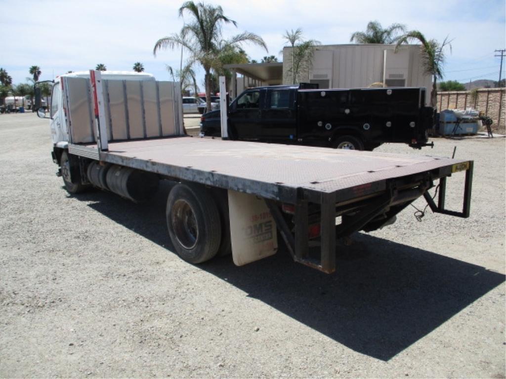 2003 Mitsubishi Fuso FK COE S/A Flatbed Truck,