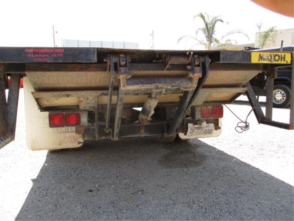 2003 Mitsubishi Fuso FK COE S/A Flatbed Truck,