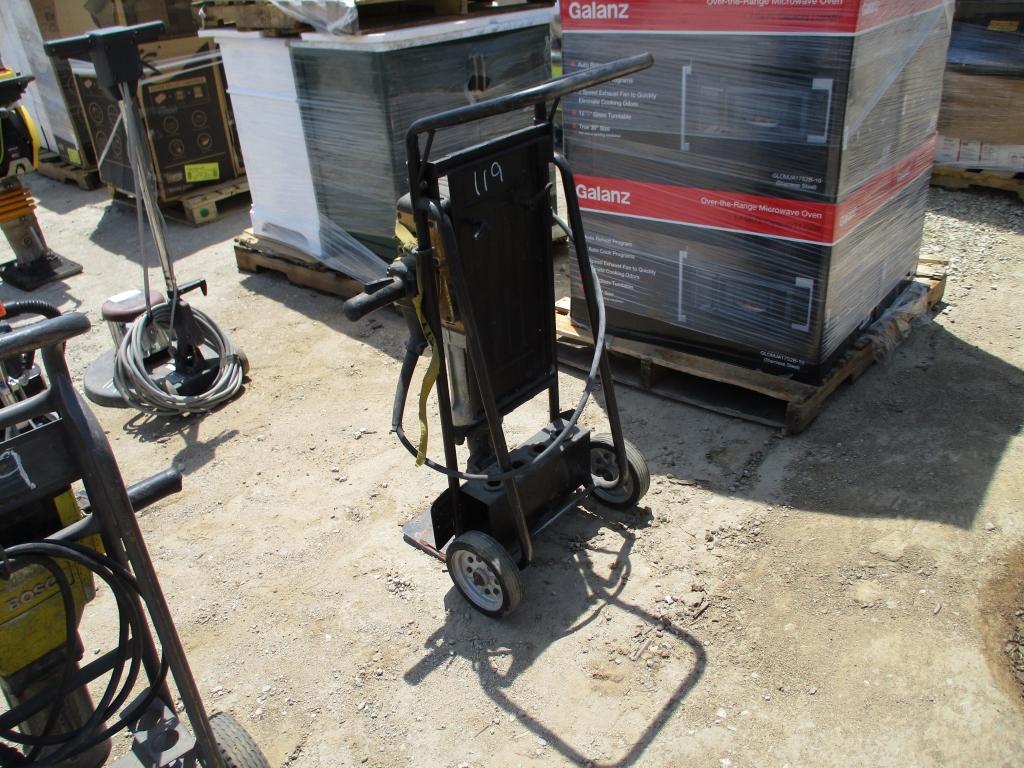 Stanley Breaker Cart & Bosch Hammer,