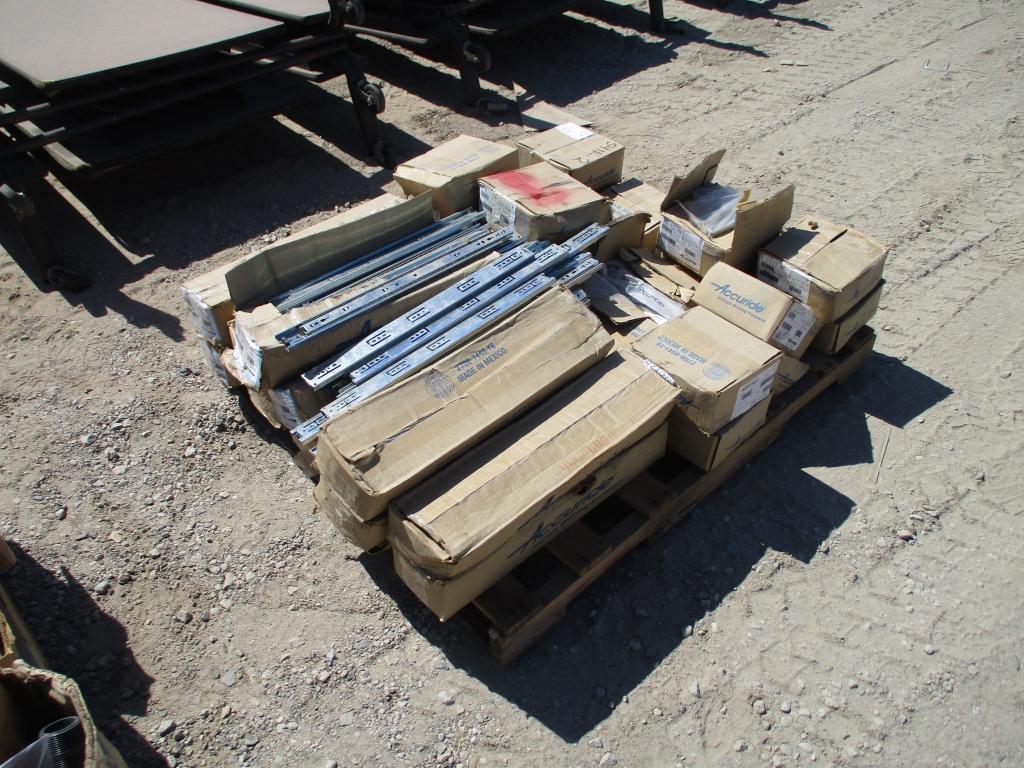 Pallet Of Accuride Industrial Drawer Brackets,