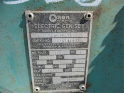 Onan 4.0BFA Electric Generator,