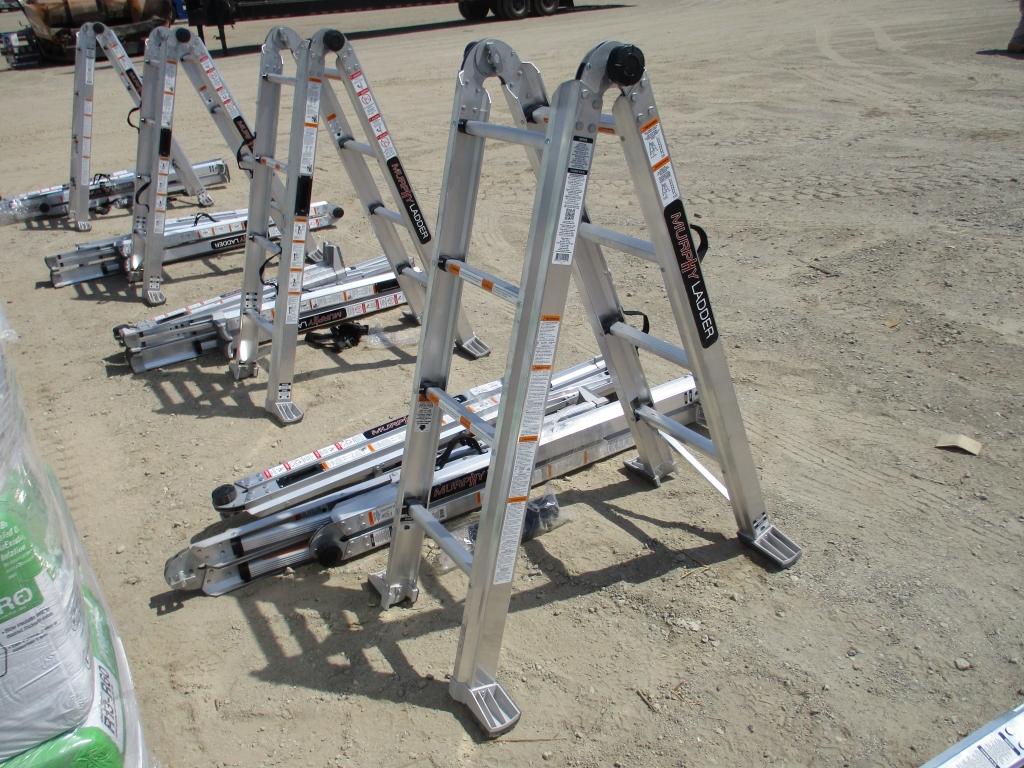 Lot Of (3) Unused Murphy Ladders