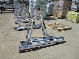 Lot Of (3) Unused Murphy Ladders