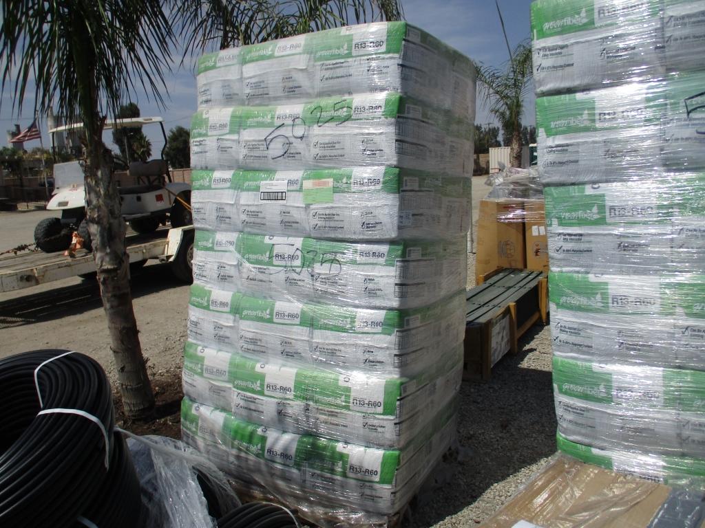 Lot Of Green Fiber R13-R60 Insulation,